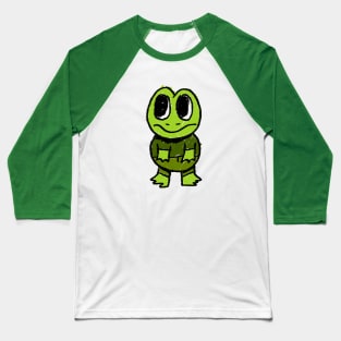 Frog - Scribble Baseball T-Shirt